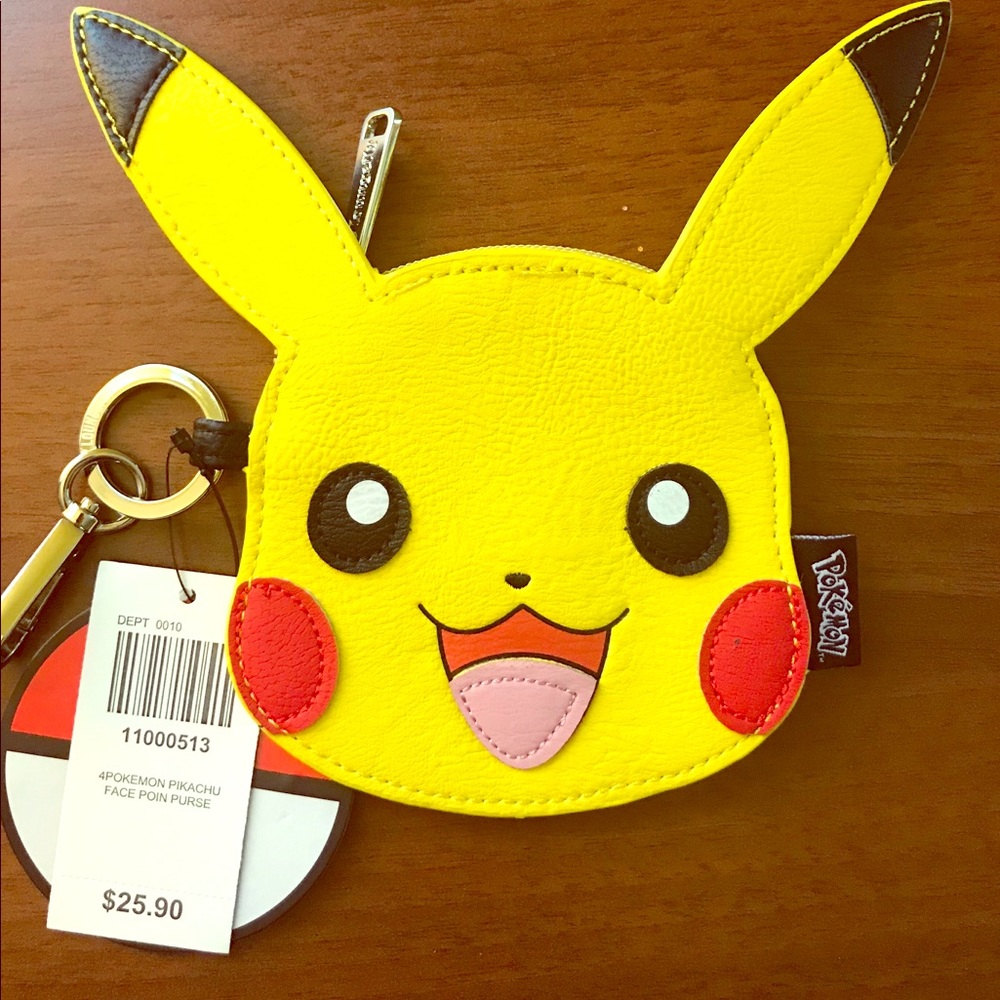 Loungefly Pokémon Pikachu Face Coin Purse